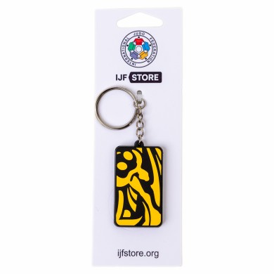 IJF World Judo Tour Rubber 3D Keychain
