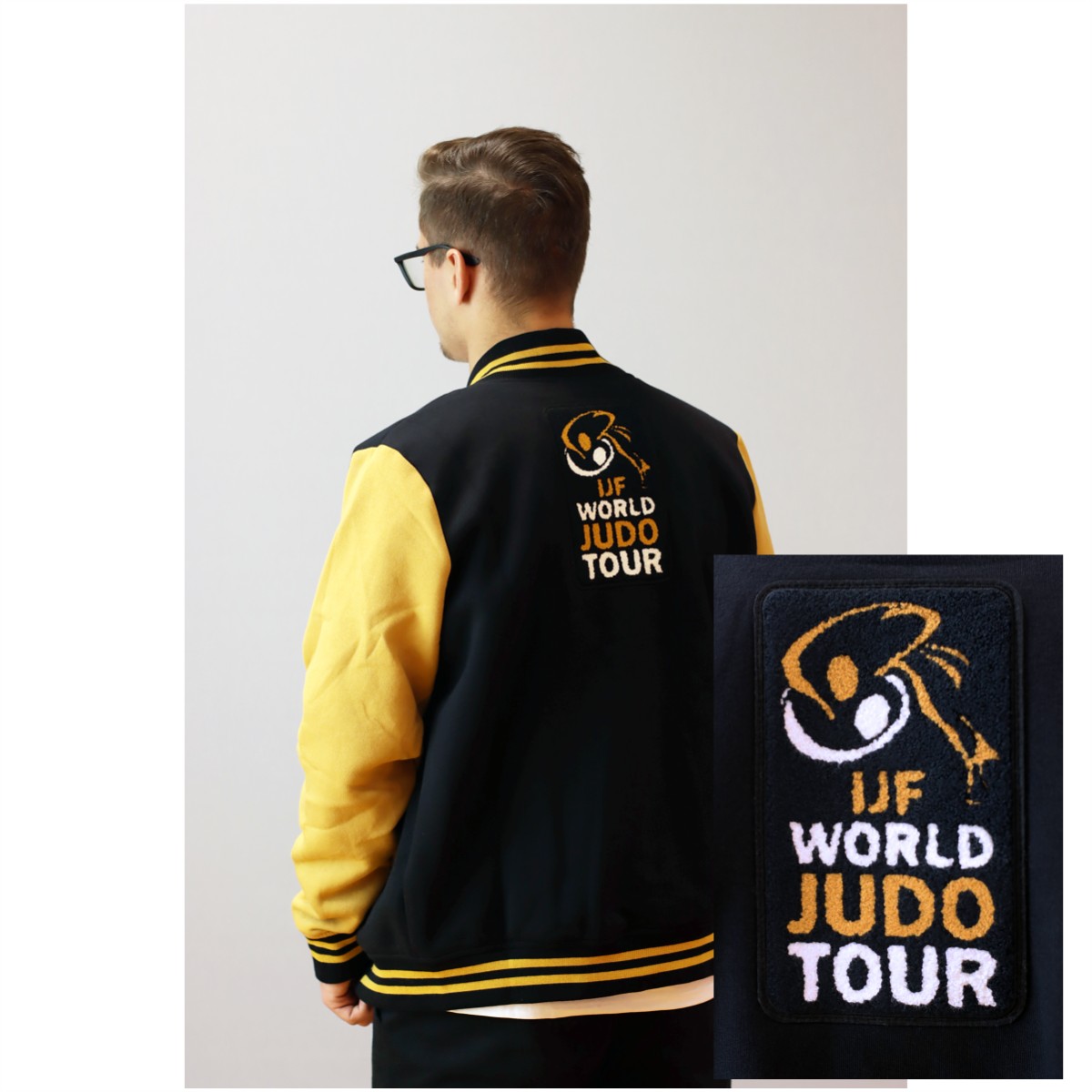College Bomber  IJF WORLD JUDO TOUR Jacket