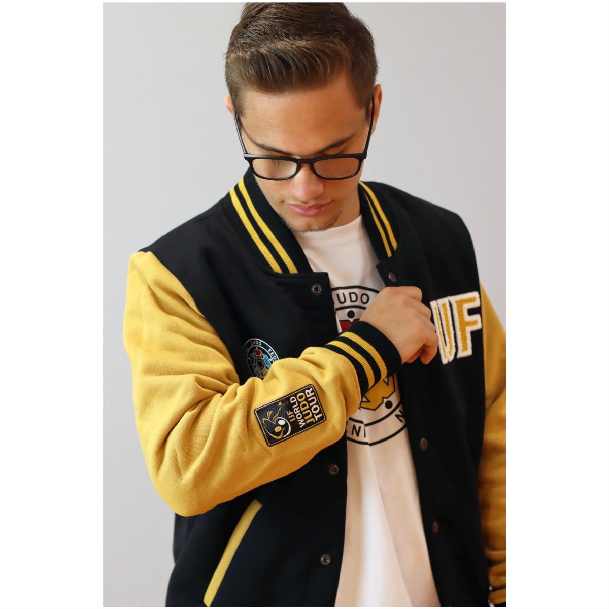 College Bomber  IJF WORLD JUDO TOUR Jacket