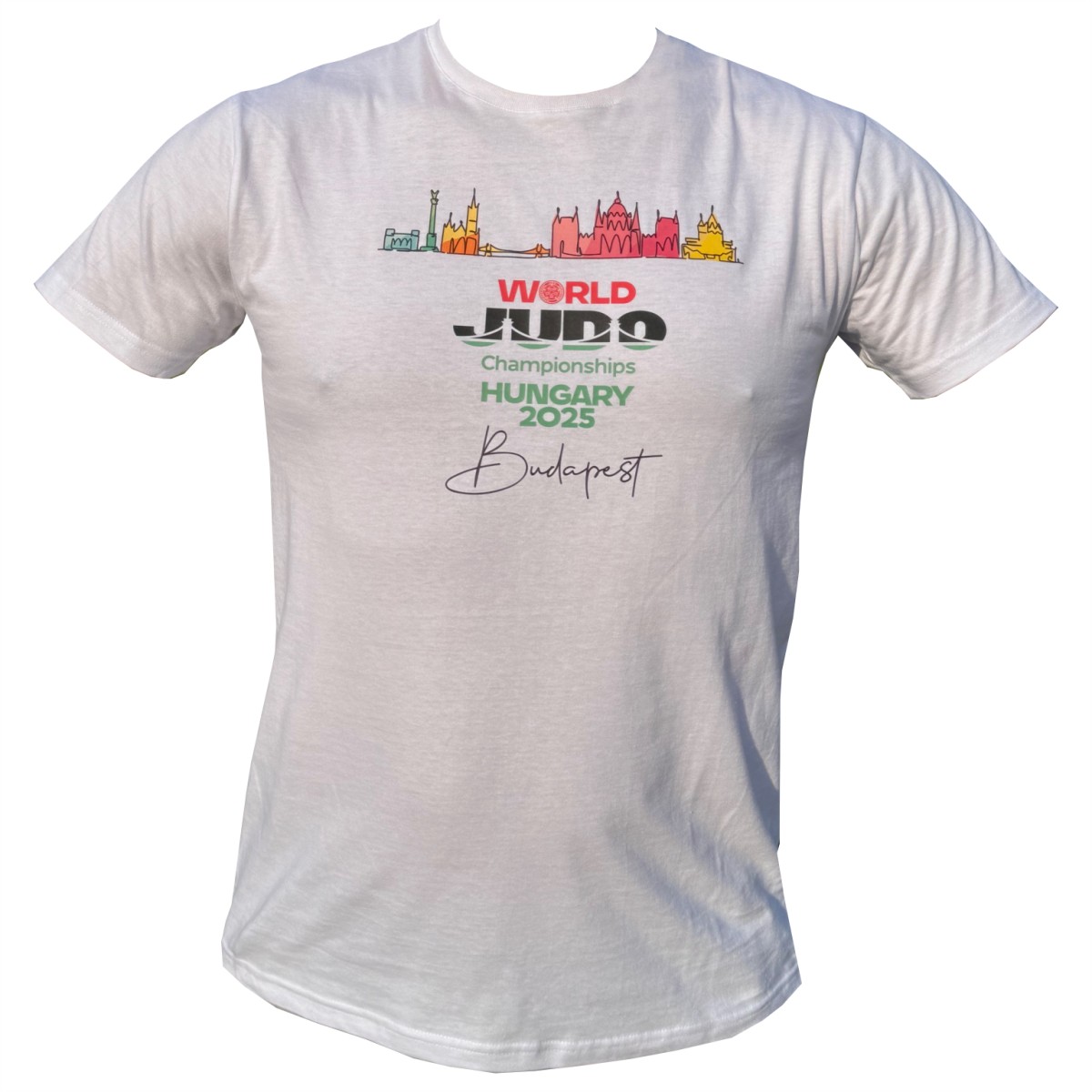 World Championships Budapest 2025 Tee White
