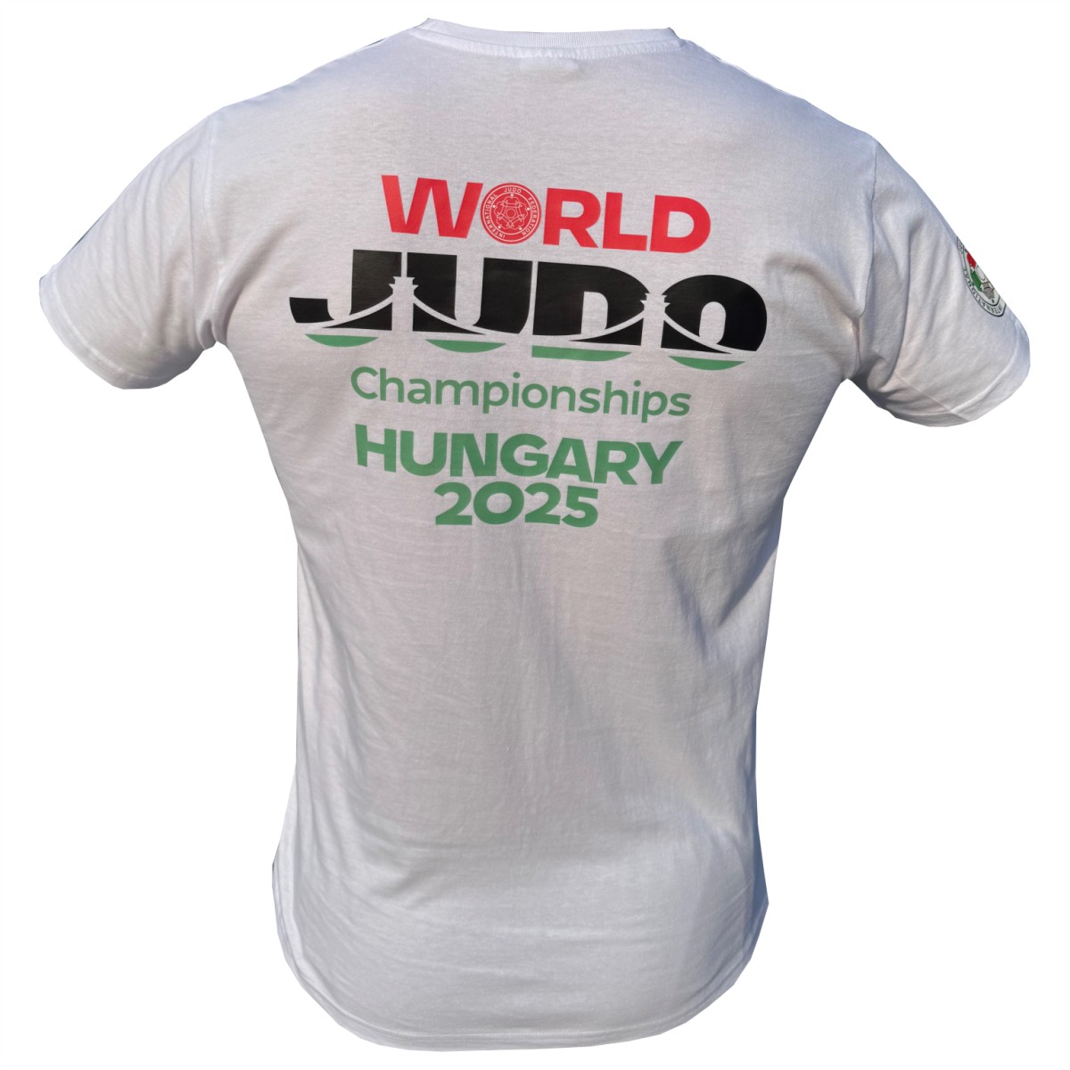 World Championships Budapest 2025 Tee White