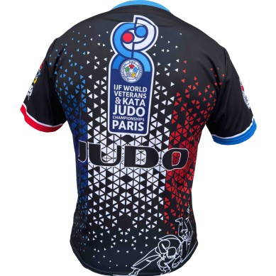 WORLD CHAMPIONSHIPS VETERANS PARIS Polyester Tee