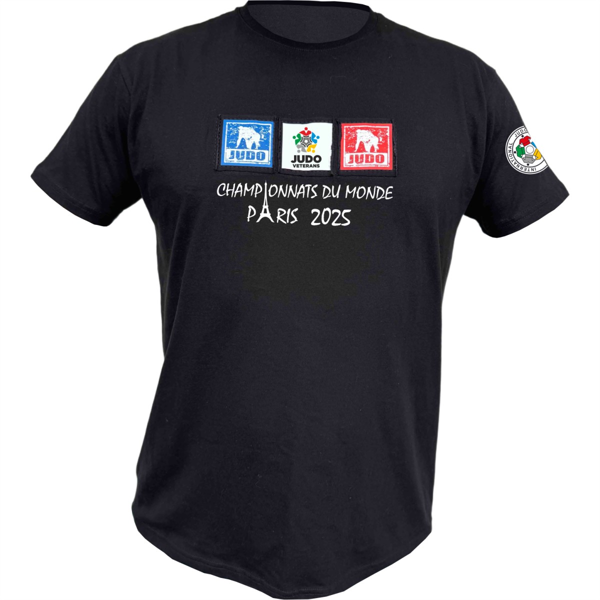 WORLD CHAMPIONSHIPS VETERANS PARIS Cotton Tee