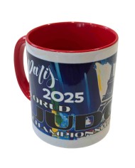 Ceramic Mug Paris World Championships Veterans and Kata 2025 Red