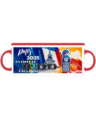 Ceramic Mug Paris World Championships Veterans and Kata 2025 Red