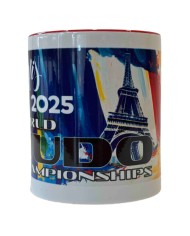 Ceramic Mug Paris World Championships Veterans and Kata 2025 Red