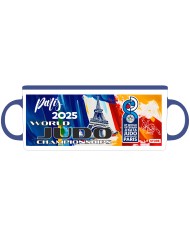 Ceramic Mug Paris World Championships Veterans and Kata 2025 Blue