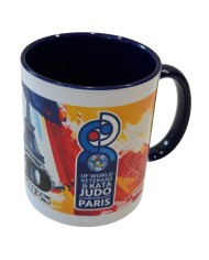 Ceramic Mug Paris World Championships Veterans and Kata 2025 Blue
