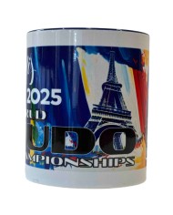 Ceramic Mug Paris World Championships Veterans and Kata 2025 Blue