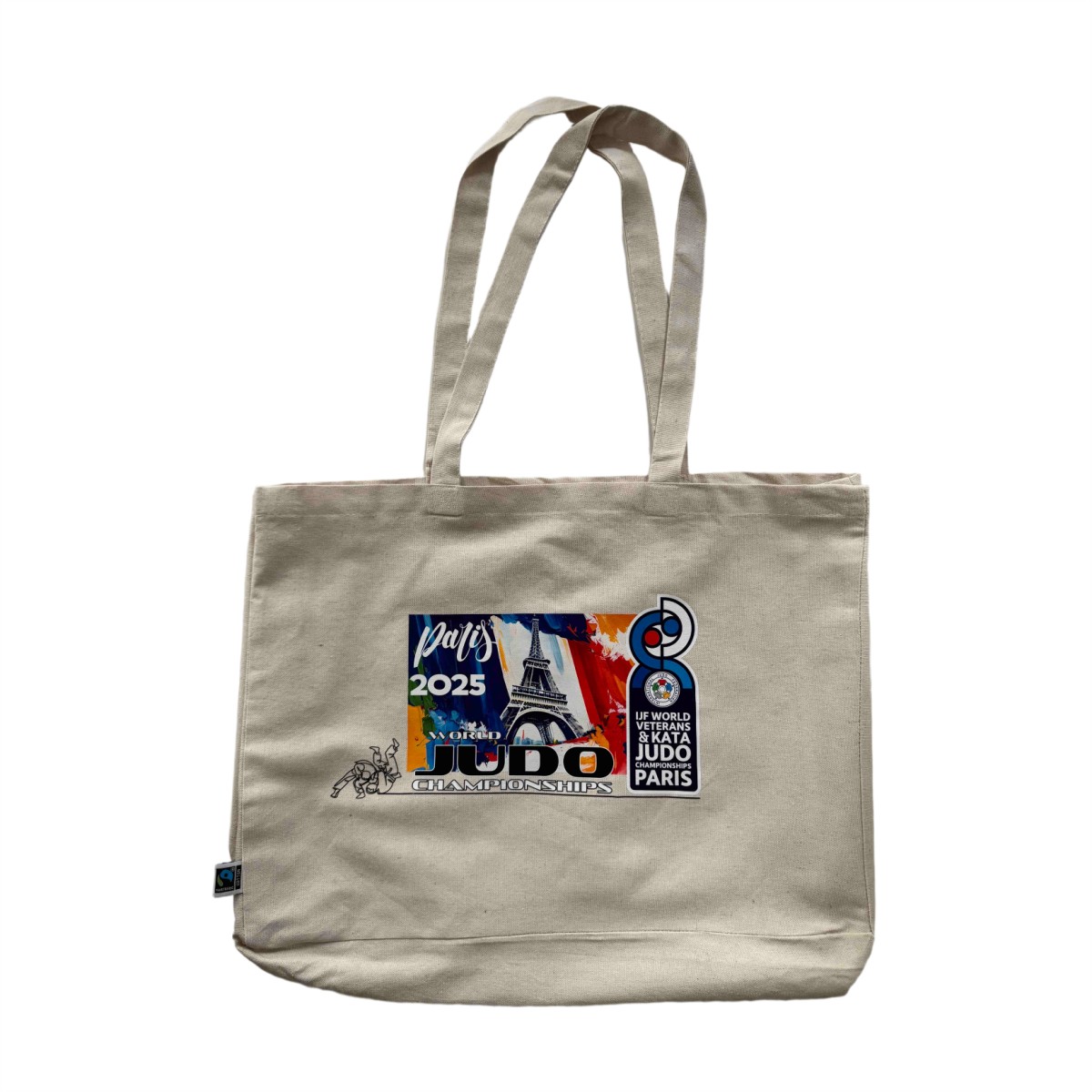 Paris World Championships Veterans and Kata Shopping Bag Natural