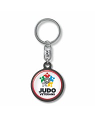 Keychain JUDO Veterans  Black & Red